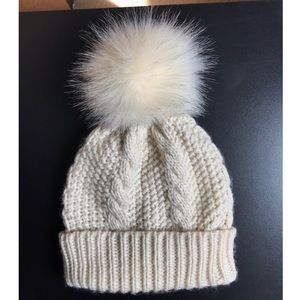 Cream Color Ball Hat